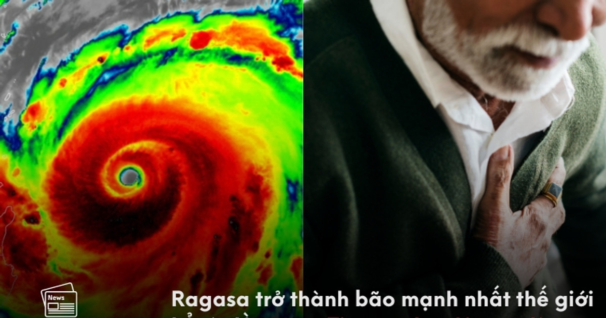 22/9/2025 | Ragasa trở thành bão mạnh nhất thế giới kể từ đầu năm. Tim ...