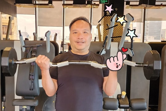 Nhạc sĩ Nguyễn Hà: tập thể dục cho khỏe mạnh, giảm cân