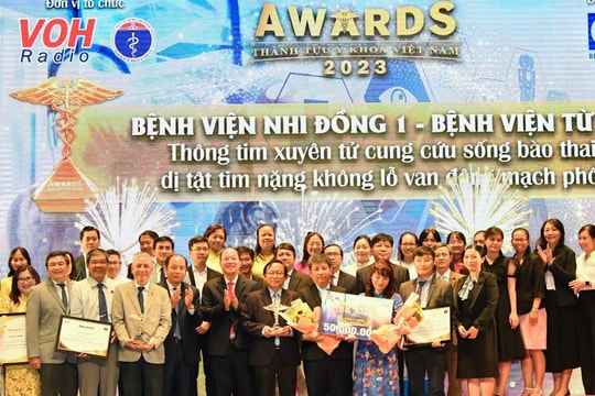 Vinh danh 12 thành tựu y khoa Việt Nam vì sức khỏe cộng đồng năm 2023
