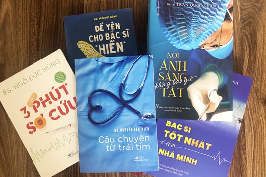 Đọc sách của các bác sĩ Ngô Đức Hùng, Trần Quốc Khánh, Nguyễn Lân Hiếu, Đoàn Hải Đăng