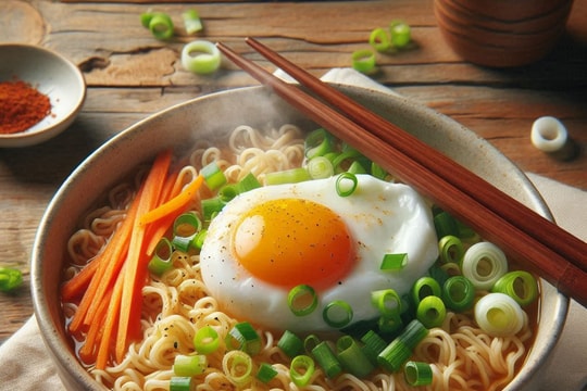 Ba không khi dùng mì ăn liền