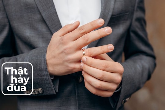 Độc lạ: Ngón tay đeo nhẫn càng dài, tửu lượng càng cao