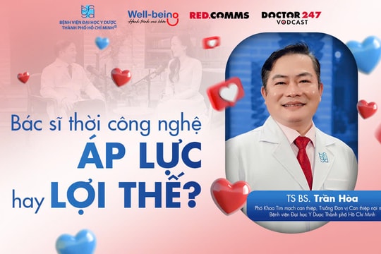Well-being: Bác sĩ thời công nghệ, áp lực hay lợi thế? - TS BS. Trần Hòa