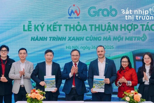 Grab hợp tác phát triển đường sắt Hà Nội, Saigon Co.op dự định mở chuỗi cửa hàng tại ga metro TP.HCM