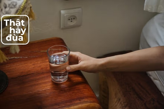 Vì sao nước lọc có vị ngon hơn vào ban đêm?