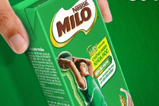 Sản phẩm sữa lúa mạch Nestlé Milo đảm bảo các chỉ tiêu an toàn
