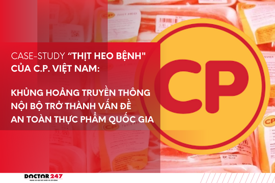 Case-study “thịt heo bệnh" của C.P. Việt Nam: Khủng hoảng truyền thông nội bộ trở thành vấn đề an toàn thực phẩm quốc gia