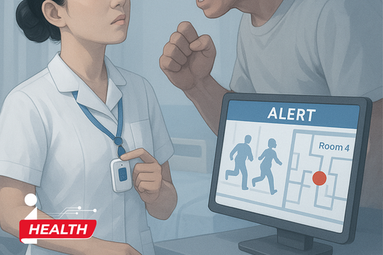Ứng dụng 10.000 thiết bị đeo thông minh bảo vệ nhân viên y tế khỏi bạo lực