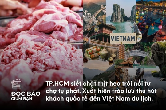 27/6/2025 | TP.HCM siết chặt thịt heo trôi nổi từ chợ tự phát. Trào lưu mới đưa Việt Nam lên bản đồ du lịch toàn cầu.