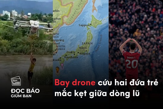 4/7/2025 | Bay drone cứu hai đứa trẻ mắc kẹt giữa dòng lũ. Đột phá điều trị tiểu đường không cần tiêm insulin.