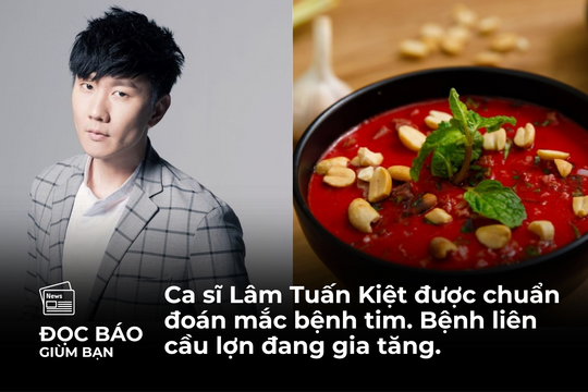14/7/2025 | Ca sĩ Lâm Tuấn Kiệt được chuẩn đoán mắc bệnh tim. Bệnh liên cầu lợn đang gia tăng.