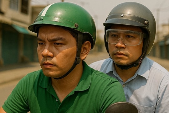 Tôi chạy xe ôm kiếm từng đồng giữa trưa nắng, bạn gái vẫn đòi ăn lẩu sang