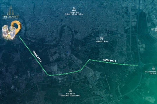 Tổ hợp căn hộ The Zenith Hải Phòng khẳng định chất sống tại trung tâm Kiến An