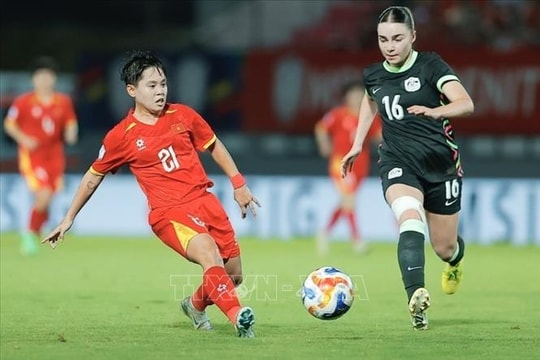 Đội tuyển Việt Nam dừng bước ở bán kết Giải Bóng đá nữ Đông Nam Á 2025