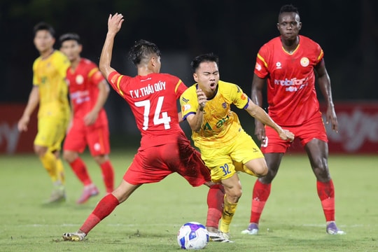 Kết quả V.League vòng 1: HAGL thảm bại, SLNA thua đội mới lên hạng