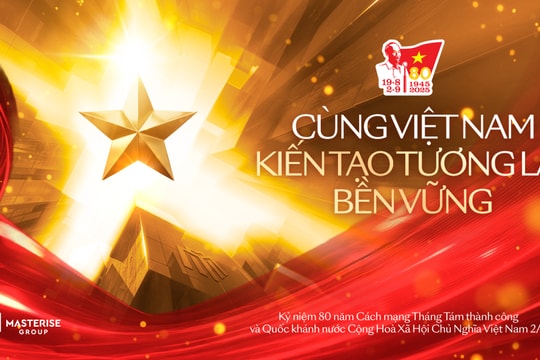 Masterise Group tiếp sức và lan tỏa tinh thần yêu nước nhân dịp Quốc khánh 2/9