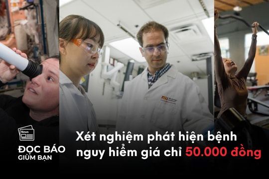 18/8/2025 | Xét nghiệm mới phát hiện bệnh nguy hiểm giá chỉ 50.000 đồng. iPhone 17 Pro Max sở hữu camera vượt trội