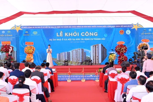 Khánh Hòa có thêm 1.350 căn nhà ở xã hội tại Khu tái định cư Thành Hải