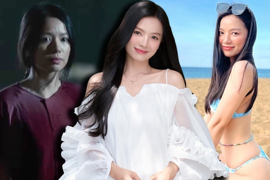 Vẻ gợi cảm khác hẳn trên phim của bóng hồng duy nhất trong 'Mưa đỏ'