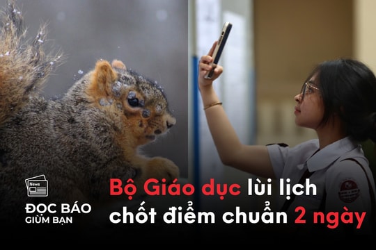 21/8/2025 | Bộ GD&ĐT lùi lịch "chốt" điểm chuẩn 2 ngày. Hết 'thỏ mọc sừng' đến 'sóc zombie' gây hoang mang ở Mỹ
