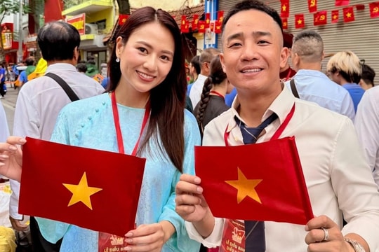 Nghệ sĩ Việt háo hức trước buổi tổng hợp luyện diễu binh