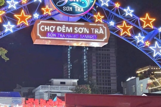 Hàng rong bát nháo chợ đêm du lịch Sơn Trà