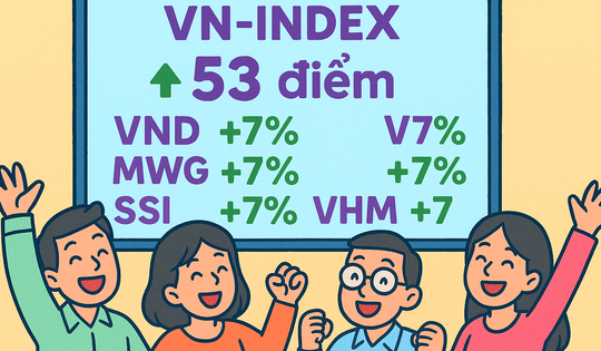 Chứng khoán lao dốc rồi bật tăng 53 điểm, giới đầu tư lại háo hức tìm mua cổ phiếu