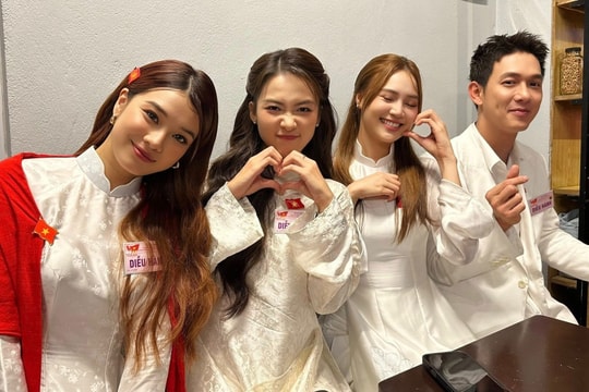 Sao Việt háo hức trước giờ diễu binh, diễu hành