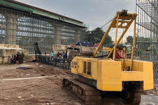 Tai nạn lao động trên công trường Vành đai 3: Hai người bị thương nặng