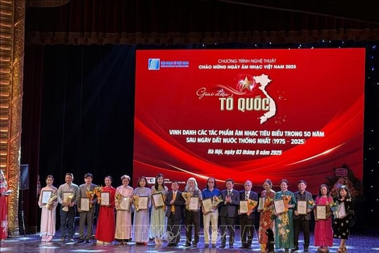 Vinh danh 55 tác phẩm âm nhạc tiêu biểu trong 50 năm sau ngày thống nhất
