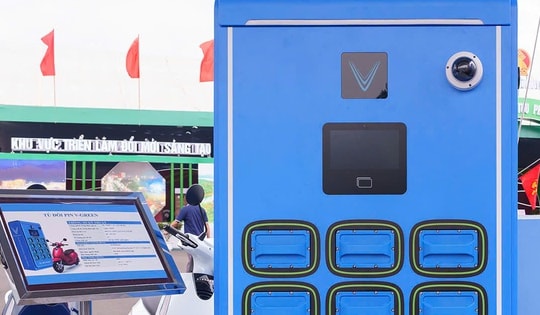 Công ty của ông Phạm Nhật Vượng bắt đầu nhượng quyền tủ đổi pin xe điện, cam kết thu nhập 31,5 triệu