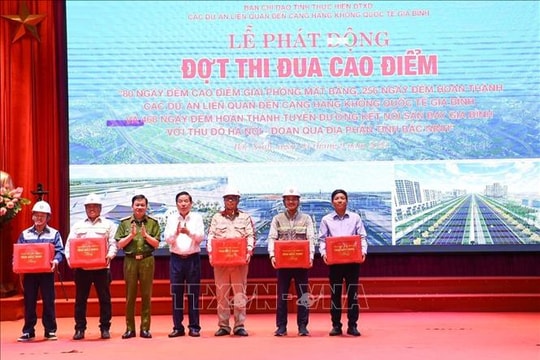 Dự án Cảng hàng không Gia Bình: Hơn 100 ha đất được giải phóng mặt bằng chỉ sau 4 ngày