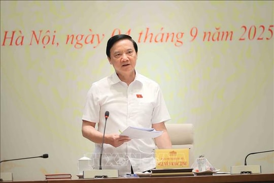 Phiên họp thứ nhất Tiểu ban Văn bản pháp luật và giải quyết khiếu nại, tố cáo, Hội đồng bầu cử quốc gia