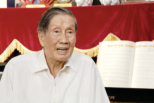 'Như có Bác trong ngày đại thắng' vào top 50 ca khúc tiêu biểu 50 năm âm nhạc