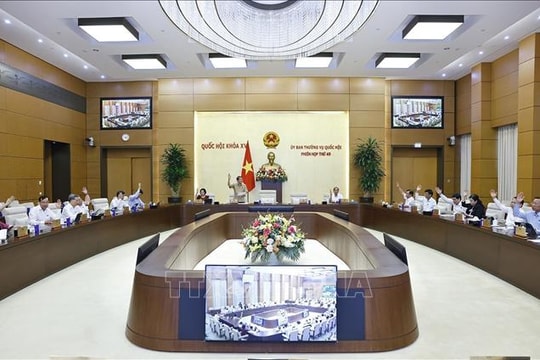 Phiên họp thứ 49 Ủy ban Thường vụ Quốc hội: Đồng ý điều chỉnh dự toán chi ngân sách trung ương năm 2025