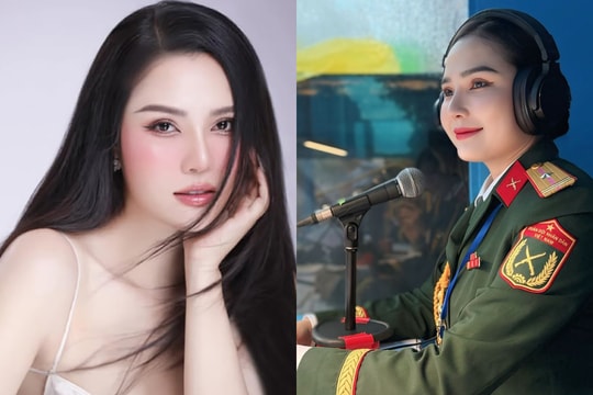 Sắc vóc không kém hoa hậu của Thiếu tá làm MC thuyết minh ở đại lễ 30/4 và 2/9