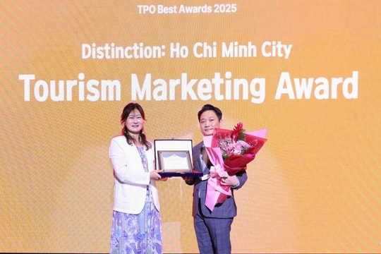 TP Hồ Chí Minh vinh dự nhận Giải thưởng Tiếp thị Du lịch TPO BEST Awards 2025