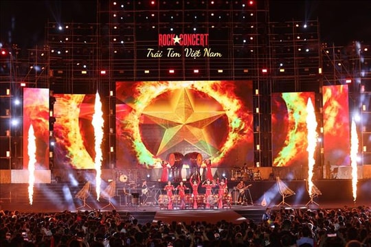 'Rock Concert - Trái tim Việt Nam' - tình yêu Tổ quốc thăng hoa cùng âm nhạc