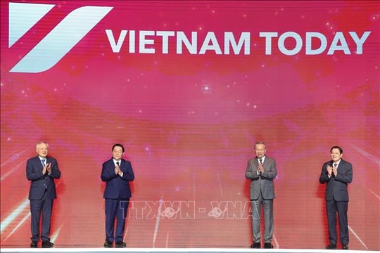 Tổng Bí thư Tô Lâm: Đài Truyền hình Việt Nam cần nỗ lực để thực sự trở thành cơ quan truyền thông quốc gia kiểu mẫu, hàng đầu khu vực