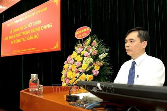 Phó Giáo sư, Tiến sỹ Dương Trung Ý được bổ nhiệm lại làm Phó Giám đốc Học viện Chính trị quốc gia Hồ Chí Minh