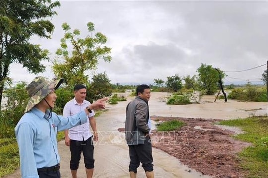 Mưa lớn gây thiệt hại đối với sản xuất nông nghiệp ở Đắk Lắk