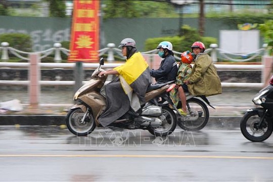 Miền Bắc mưa lớn do ảnh hưởng của bão số 7