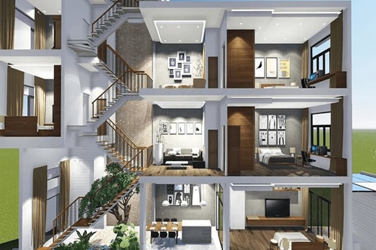 Nhà lệch tầng là gì? Ưu và nhược điểm của nhà lệch tầng