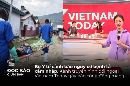 9/9/2025 | Bộ Y tế cảnh báo nguy cơ bệnh tả xâm nhập. Kênh truyền hình đối ngoại Vietnam Today gây bão cộng đồng mạng.