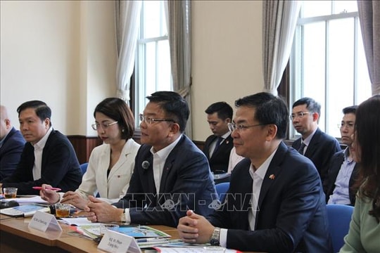 Phó Thủ tướng Lê Thành Long tiếp các đối tác Nhật Bản