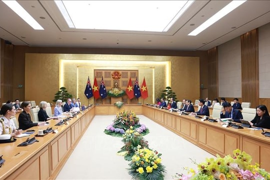 Thủ tướng hội kiến Toàn quyền Australia Sam Mostyn