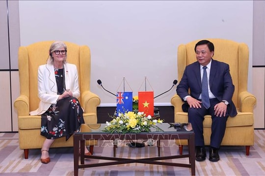 Việt Nam - Australia tăng cường hợp tác về đào tạo, bồi dưỡng cán bộ và chia sẻ tri thức