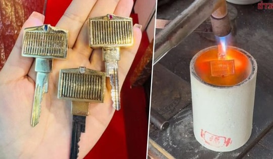 Mang chìa khoá Rolls-Royce đến tiệm vàng nấu chảy, người đàn ông sốc nặng khi biết giá trị