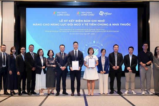 Pfizer Việt Nam và Long Châu hợp tác nâng cao năng lực đội ngũ y tế tiêm chủng và nhà thuốc