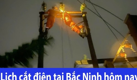 Tra cứu lịch cắt điện Bắc Ninh hôm nay Thứ 4 ngày 10/9/2025